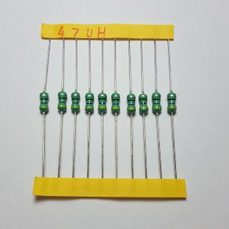 Axial Inductor (Fixed, 1/4 Watt)